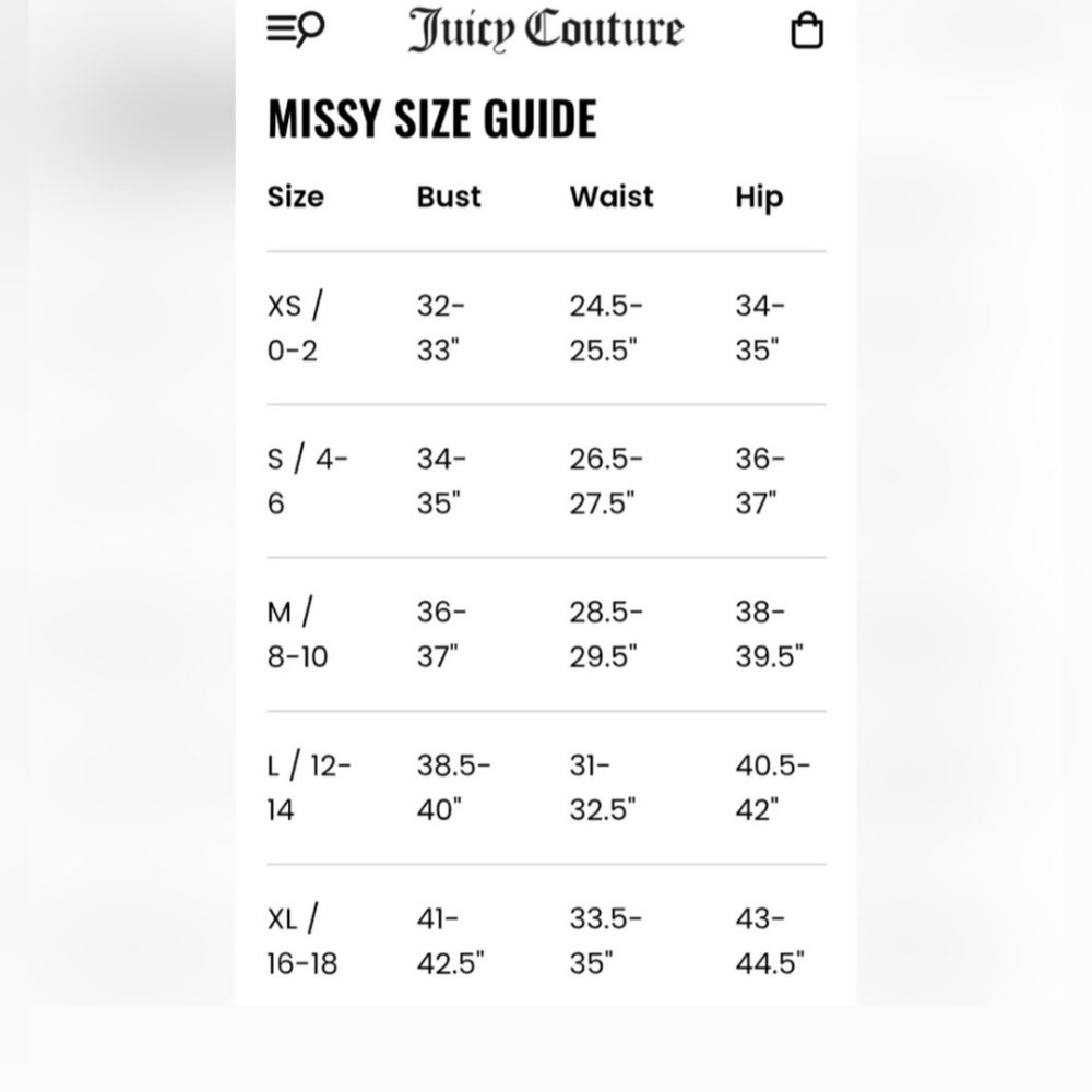 Juicy Couture" Lunita" Y2K Wide Leg High Rise Jeans in White. Size 24 NEW! - Picture 9 of 9